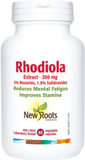 New Roots Rhodiola Extract 60 Capsules New Look