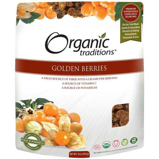 Organic Traditions Golden Berries 454 g