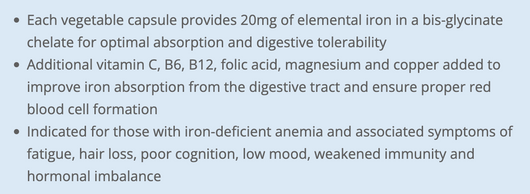 Cyto Matrix Iron Matrix Benefits