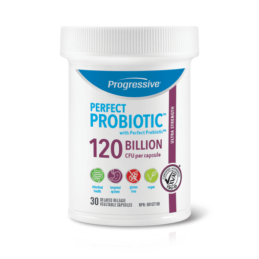 Progressive Perfect Probiotic 120 Billion 30 Veg Capsules (New Look)