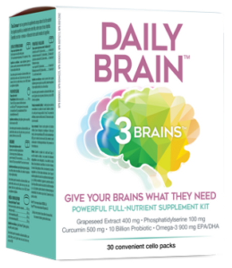 3 Brains Daily Brain 30 Packets
