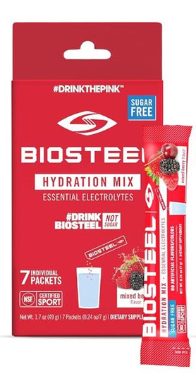 BioSteel Performance Sports Hydration Mix Mixed Berry 6 X7ct