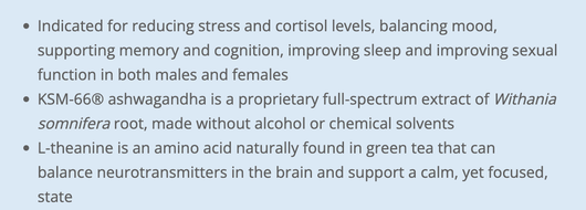 Cyto Matrix Ashwagandha Matrix Benefits