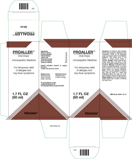 Pekana Proaller Ingredients