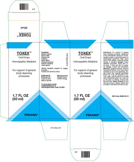 Pekana Toxex Ingredients