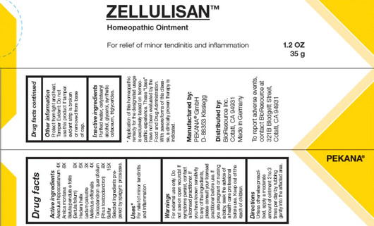 Pekana Zellulisan Ointment Ingredients