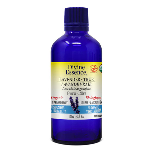 Divine Essence Lavender Fine Essential Oil Organic 100ml (21952)