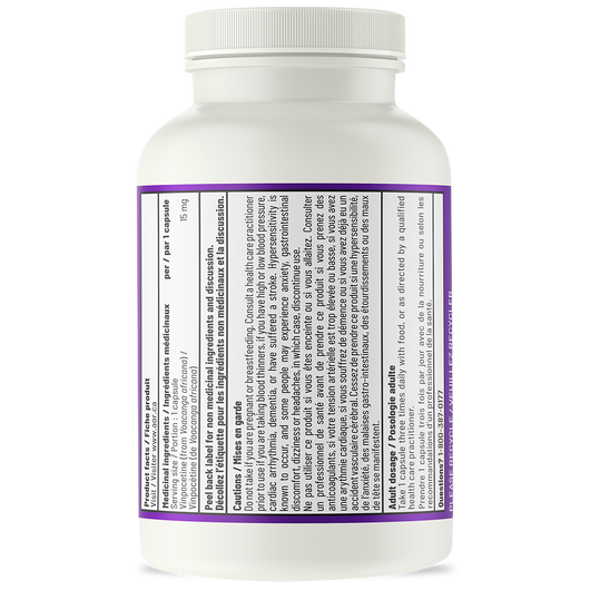 AOR Vinpo 15 - 90 Veg Capsules Product Facts