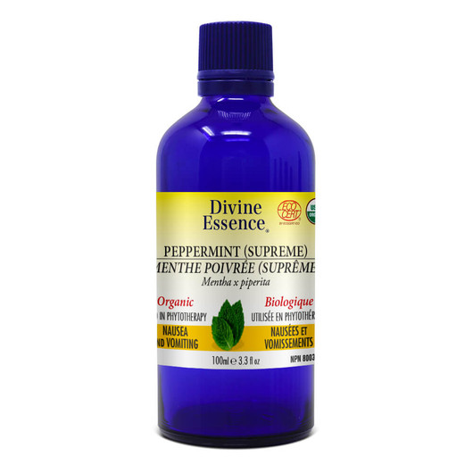 Divine Essence Peppermint Essential Oil Organic 100ml