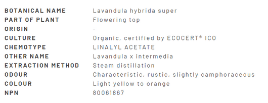 Divine Essence Lavender Hybrid Super Essential Oil 100ml Description