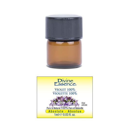 Divine Essence Violet 100% Absolute Essential Oil 1ml (21989)