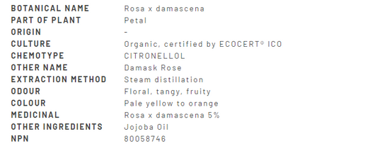Divine Essence Rose (Otto) Extra 5% Essential Oil Organic 5ml Description