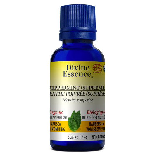 Divine Essence Peppermint Essential Oil Organic 30ml (22012)