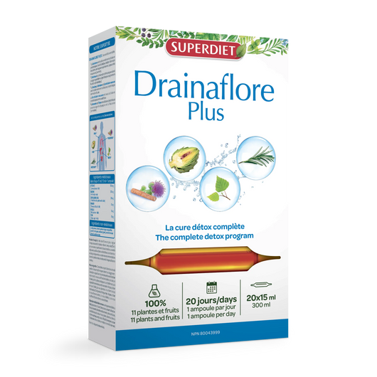 Superdiet Drainaflore Plus 20x15 ml