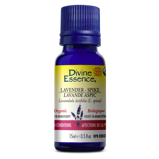Divine Essence Lavender-Spike Essential Oil Organic 15ml