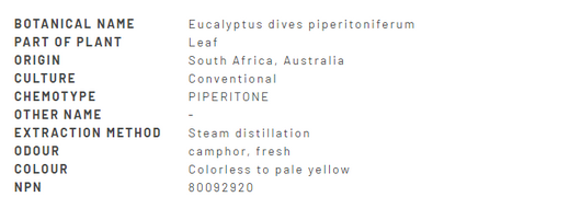 Divine Essence Eucalyptus-Peppermint Essential Oil Organic 15ml Description