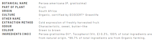 Divine Essence Organic Avocado Oil 30ml Description