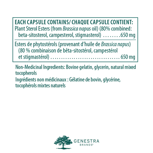 Genestra Col Sterol Ingredients