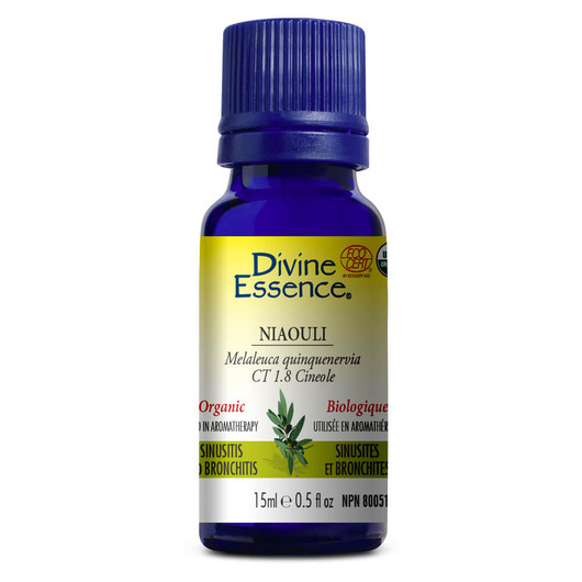 Divine Essence Niaouli Essential Oil Organic 15ml