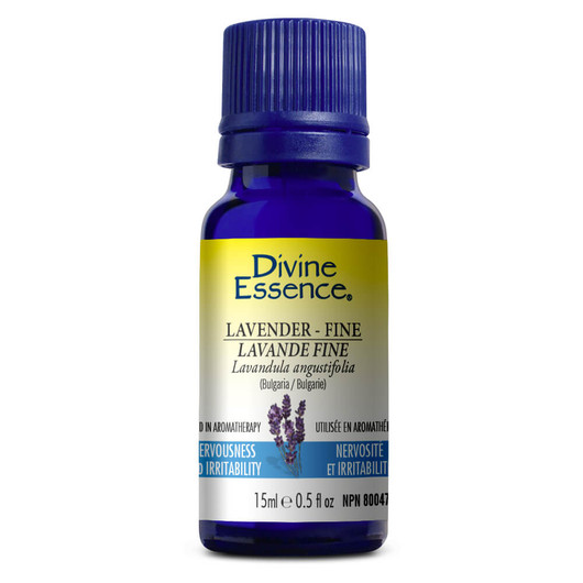 Divine Essence Lavender Hybrid Super Essential Oil Organic 15ml