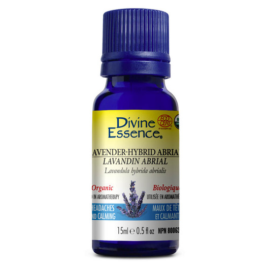 Divine Essence Lavender Hybrid-Abrial Essential Oil Organic 15ml