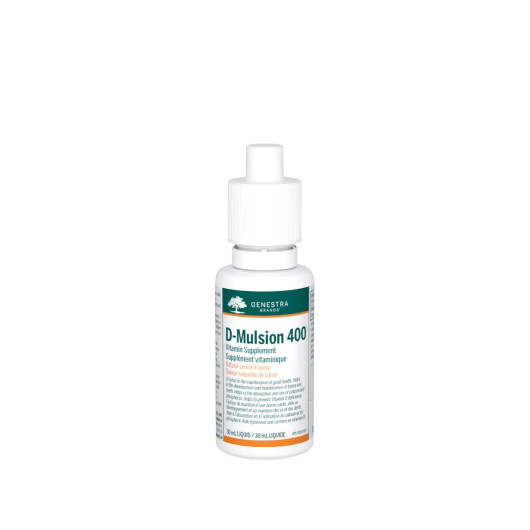 Genestra D-Mulsion 400 IU (Liquid Emulsified Vitamin D) 30 ml