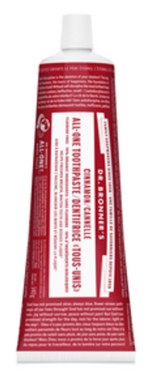 Dr Bronner's Cinnamon All One Toothpaste 5Oz (140 g)