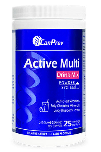 CanPrev Active Multi Drink Mix Juicy Blueberry 219g