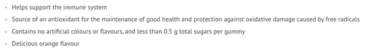 Genestra Vitamin C Gummy Benefits