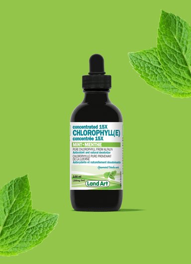 Land Art Chlorophyll(E) Concentrated 15X Mint 100ml
