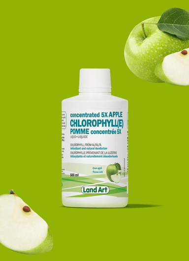Land Art Chlorophyll(E) Concentrated 5X Apple 500ml