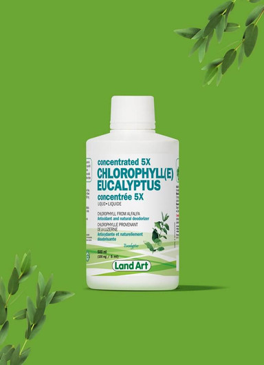 Land Art Chlorophyll(E) Concentrated 5x Eucalyptus 500ml