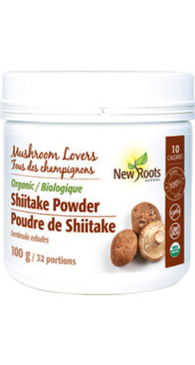 New Roots Shiitake Powder 100g
