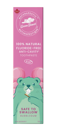 Green Beaver Kids Bubblegum Toothpaste 100g