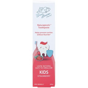 Green Beaver Kids Strawberry Toothpaste ( previous look)