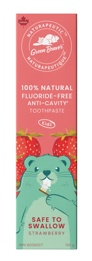 Green Beaver Kids Strawberry Toothpaste 100g