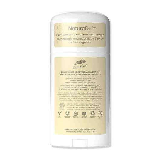 Green Beaver Antiperspirant Vanilla Bliss Stick Ingredients