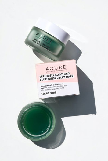 Acure Seriously Soothing Blue  Tansy Jelly Mask 30ml