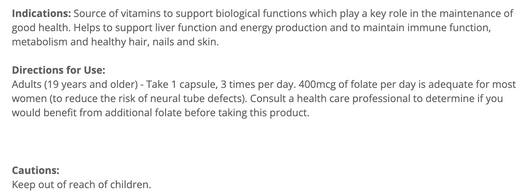 Cyto Matrix Bio B Matrix HP Suggested Use