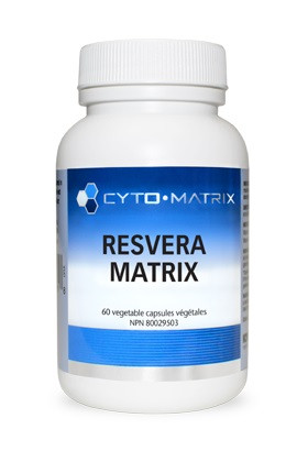 Cyto Matrix Resvera Matrix 60 Veg Capsules. ( previous label)