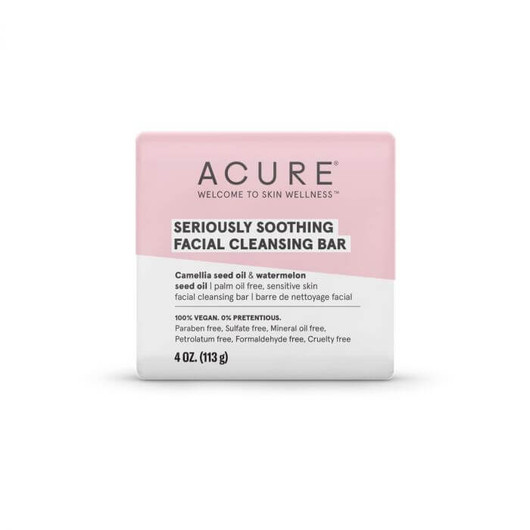 Acure Seriously Soothing Facial Cleansing Bar 113g