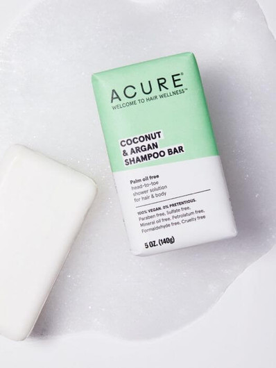 Acure Coconut & Argan Shampoo Bar 140g