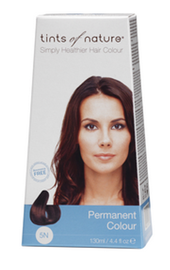 Tints of Nature 5N Natural Light Brown Permanent Hair Dye 