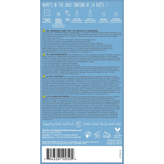 Tints of Nature 5N Natural Light Brown Permanent Hair Dye Ingredients