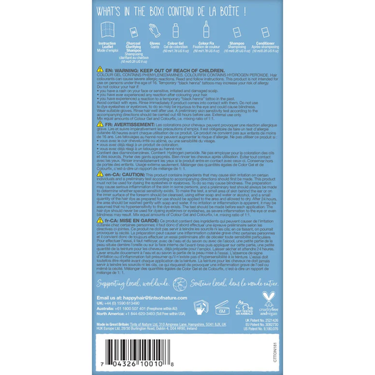 Tints of Nature 1N Natural Black Permanent Hair Dye Ingredients