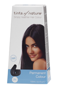 Tints of Nature 2N Natural Darkest Brown Permanent Hair Dye