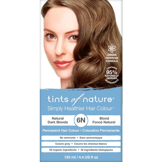 Tints of Nature 6N Natural Dark Blonde Permanent Hair Dye