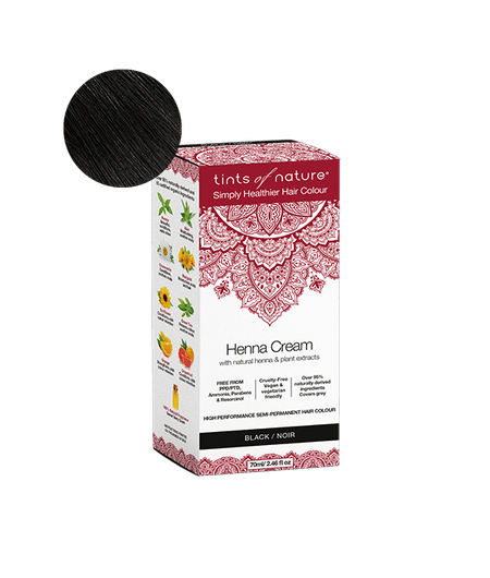 Tints of Nature Henna Cream Black 70ml
