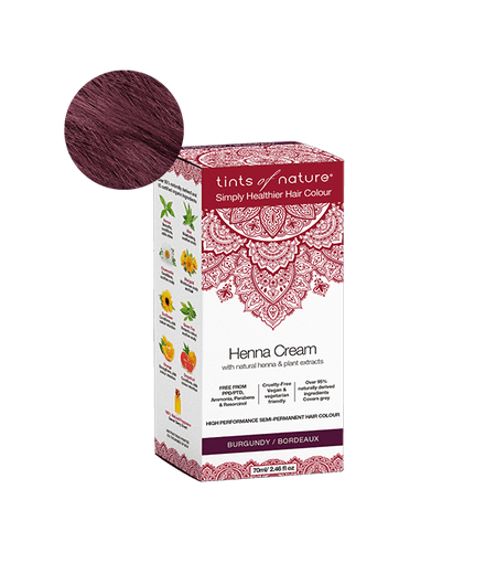 Tints of Nature Henna Cream Burgundy 70ml
