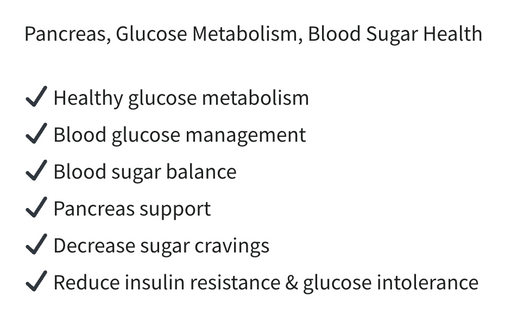 Biomed Glucose Balancer benefits